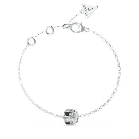 Fashion ocelový náramek s krystaly Fabulous Me JUBB05192JWRHBK Guess / Délka: 18,5 cm