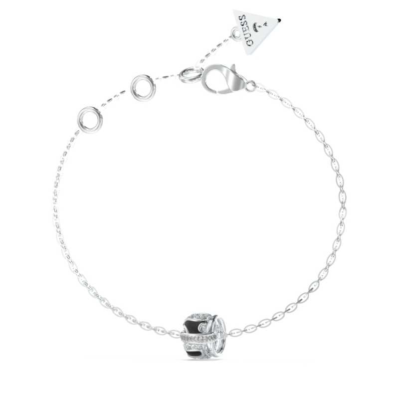 Fashion ocelový náramek s krystaly Fabulous Me JUBB05192JWRHBK Guess / Délka: 21 cm Fashion ocelový náramek s krystaly Fabulous Me JUBB05192JWRHBK Guess / Délka: 21 cm