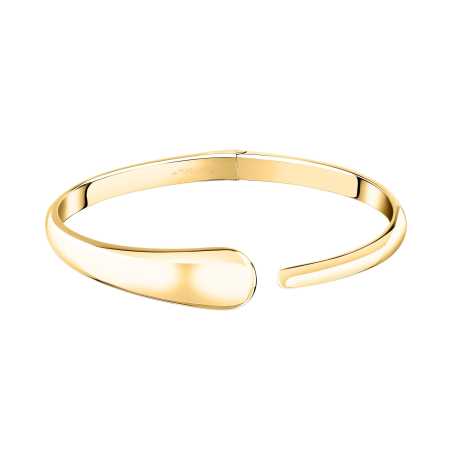 Pevný pozlacený náramek pro ženy Design SAYP17 Morellato / Průměr: 5,6 cm