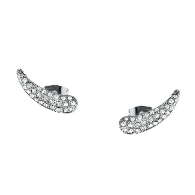 Třpytivé podélné náušnice z oceli Design SAYP12 Morellato Třpytivé podélné náušnice z oceli Design SAYP12 Morellato