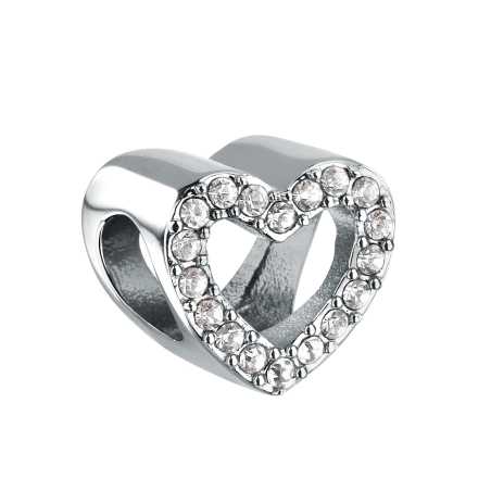 Moderní ocelový korálek s krystaly Drops SCZ1385 Morellato