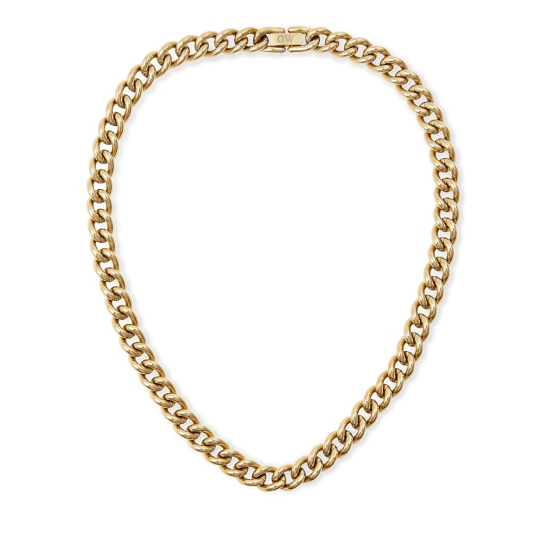 Dámský pozlacený náhrdelník Chunky Chain DW00400851 Daniel Wellington