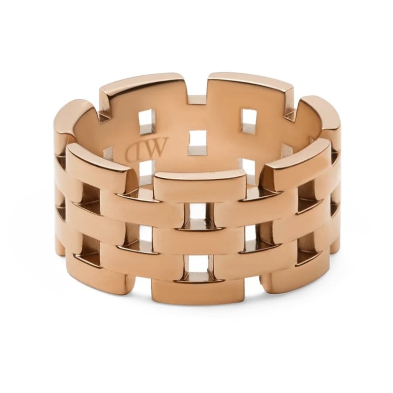 Designový bronzový prsten z oceli 5-Link DW0040097 Daniel Wellington / Obvod: 52 mm - 52 mm Designový bronzový prsten z oceli 5-Link DW0040097 Daniel Wellington / Obvod: 52 mm - 52 mm
