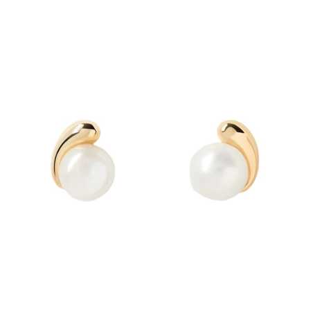 Půvabné pozlacené náušnice pecky La Perla AR01-E68-U Pdpaola