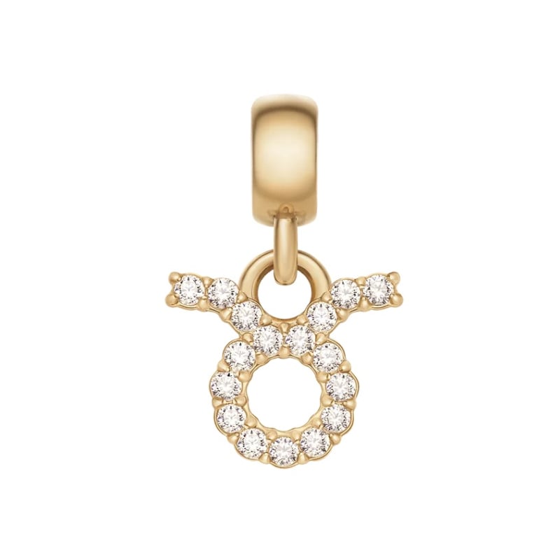 Pozlacený přívěsek s krystaly Býk Crystal Zodiac DW00400756 Daniel Wellington Pozlacený přívěsek s krystaly Býk Crystal Zodiac DW00400756 Daniel Wellington