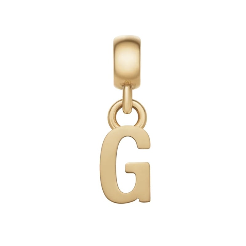 Pozlacený přívěsek písmeno "G" Charms DW00400490 Daniel Wellington