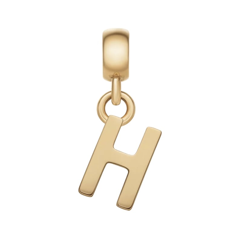 Pozlacený přívěsek písmeno "H" Charms DW00400491 Daniel Wellington