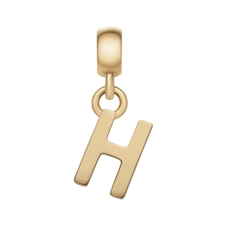 Pozlacený přívěsek písmeno "H" Charms DW00400491 Daniel Wellington