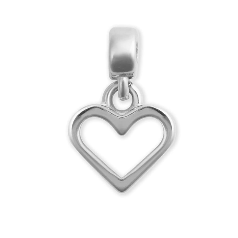 Srdíčkový přívěsek ze stříbra Charms DW00401053 Daniel Wellington