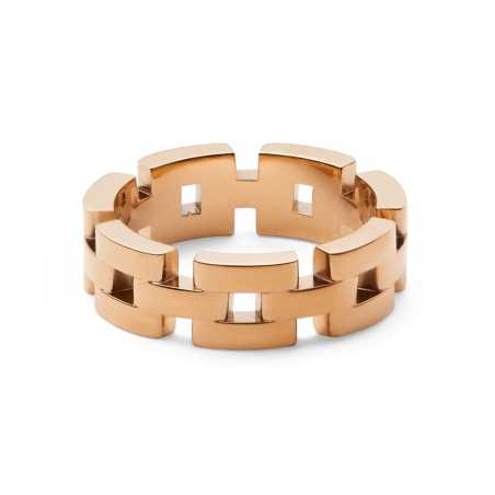 Fashion pozlacený prsten 3-Link DW0040096 Daniel Wellington / Obvod: 60 mm - 60 mm