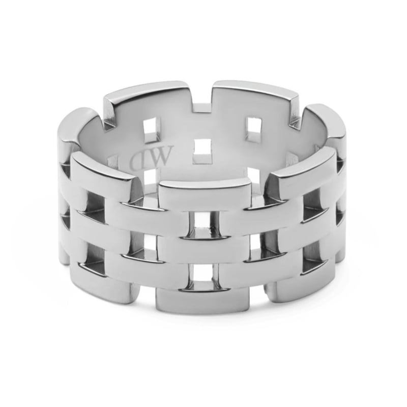 Designový ocelový prsten 5-Link DW0040103 Daniel Wellington / Obvod: 52 mm - 52 mm Designový ocelový prsten 5-Link DW0040103 Daniel Wellington / Obvod: 52 mm - 52 mm