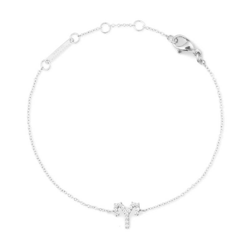 Ocelový řetízkový náramek znamení Beran Crystal Zodiac DW00400931 Daniel Wellington