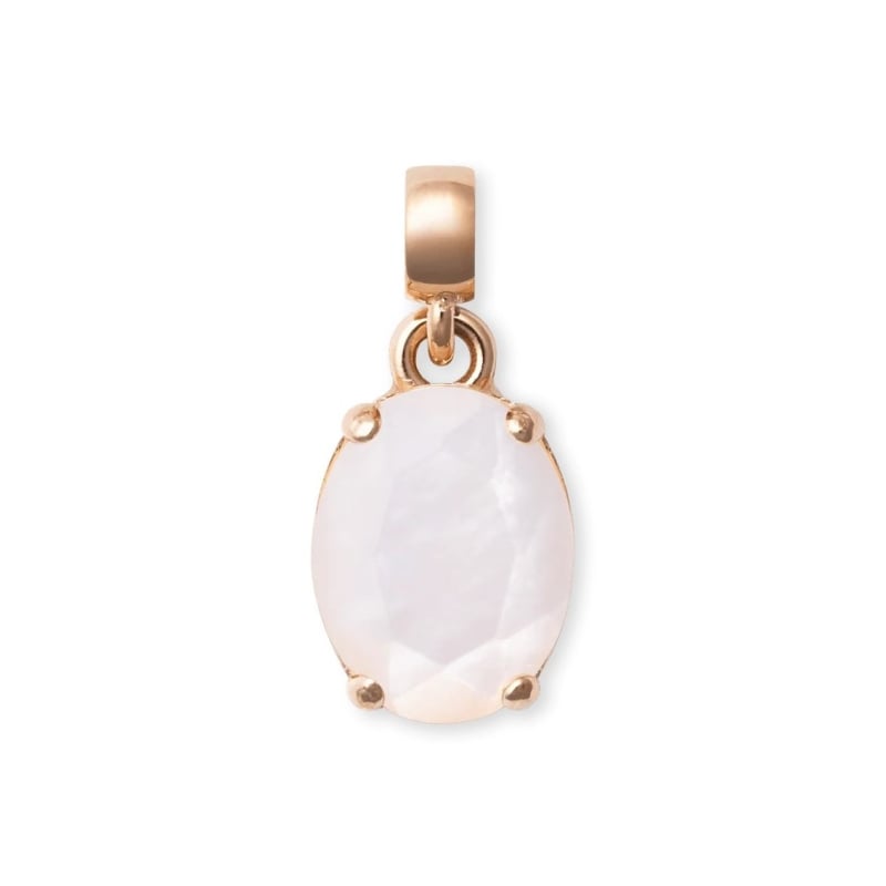 Krásný bronzový přívěsek s perletí Mother of Pearl DW00401460 Daniel Wellington