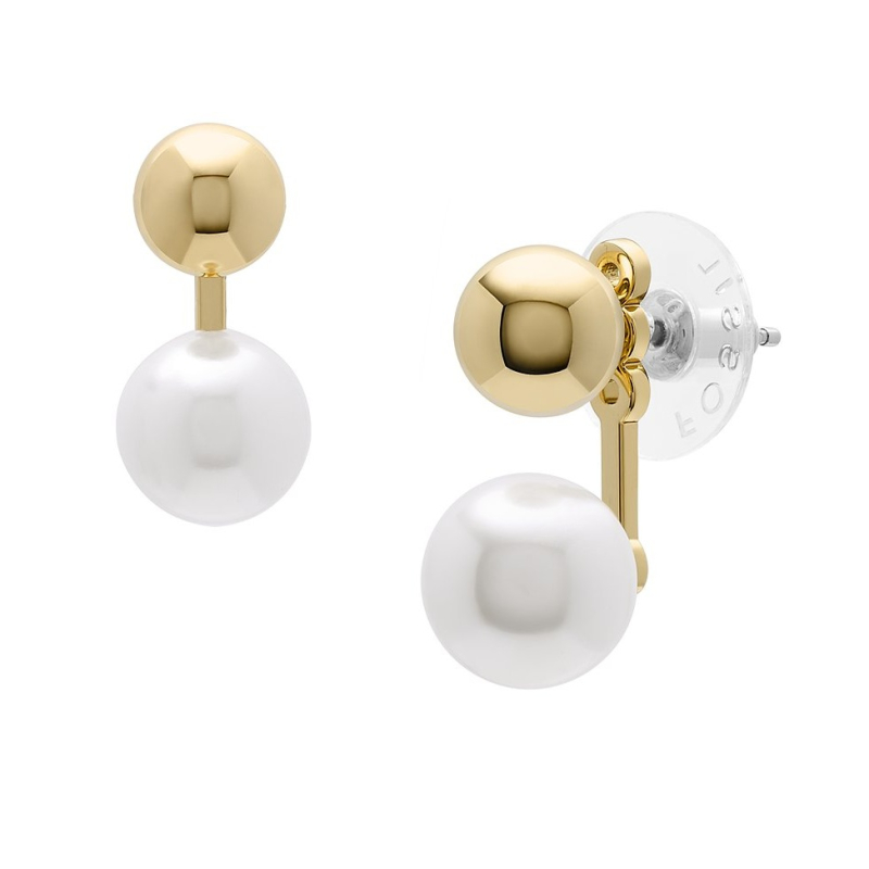 Půvabné pozlacené náušnice 2v1 Bright Baubles JA7257710 Fossil Půvabné pozlacené náušnice 2v1 Bright Baubles JA7257710 Fossil