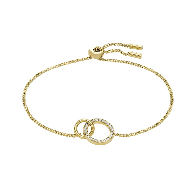 Půvabný dámský náramek se zirkony Hazel JOF00967710 Fossil