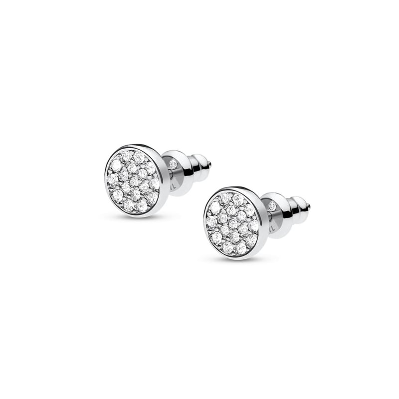 Třpytivé náušnice pecky z mosazi JOA00280040 Fossil