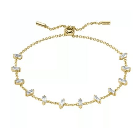 Elegantní pozlacený náramek z mosazi Hazel JOA00719710 Fossil