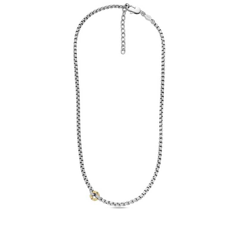 Pánský bicolor náhrdelník Sawyer JOF00946998 Fossil Pánský bicolor náhrdelník Sawyer JOF00946998 Fossil