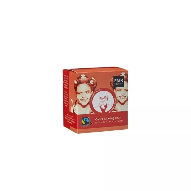 Tuhé kávové mýdlo na holení Fair Squared -160 g Tuhé kávové mýdlo na holení Fair Squared -160 g
