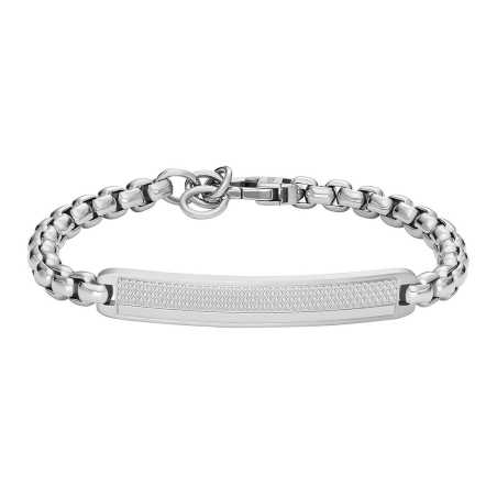 Výrazný pánský náramek z oceli Knox JF04767040 Fossil