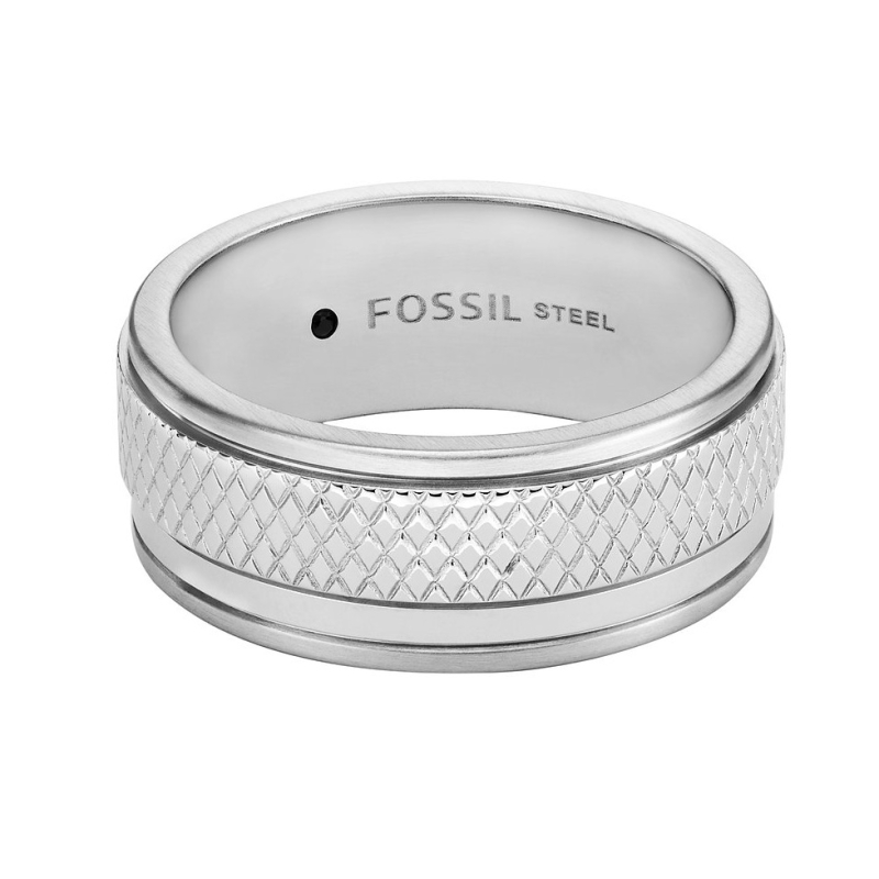 Pánský ocelový prsten Knox JF04768040 Fossil / Obvod: 57 mm - 57 mm