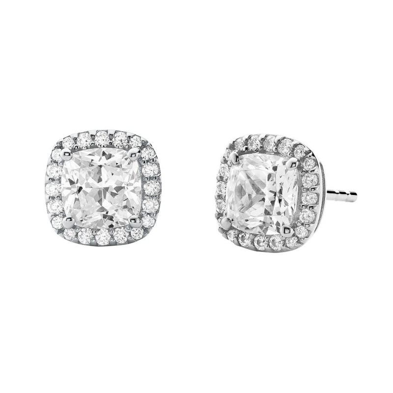 Stříbrné náušnice s kubickými zirkony Brilliance MKC1405AN040 Michael Kors Stříbrné náušnice s kubickými zirkony Brilliance MKC1405AN040 Michael Kors