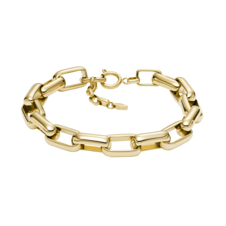 Masivní pozlacený náramek Archival Core JOF00972710 Fossil