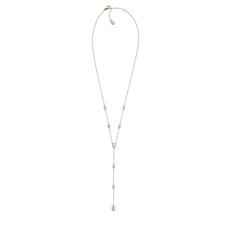 Slušivý pozlacený náhrdelník Anja Pebble SKJ1845791 Skagen