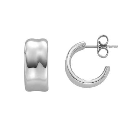 Ocelové náušnice kruhy Anja Pebble SKJ1849040 Skagen