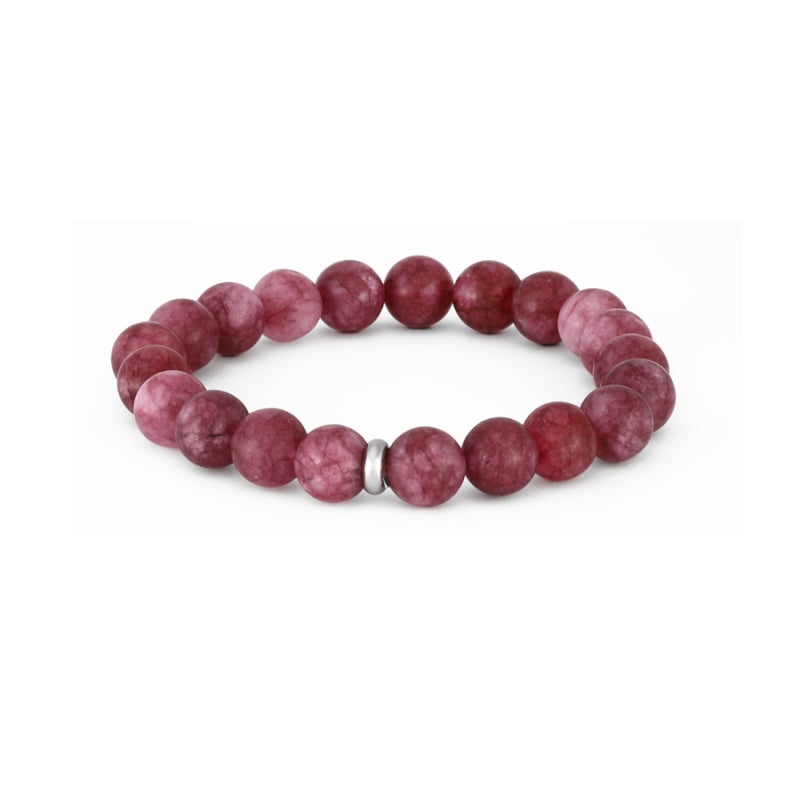 Korálkový náramek z jadeitu MINK135/17 Agato