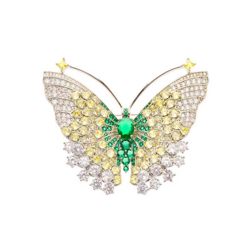 Zářivá brož s krystaly Motýl Monarch 58058 Oliver Weber Zářivá brož s krystaly Motýl Monarch 58058 Oliver Weber