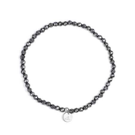 Minerální korálkový náramek s hematitem POL-B13/17G Agato