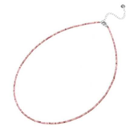 Minerální korálkový náhrdelník s rodonitem POL-N01/47L Agato