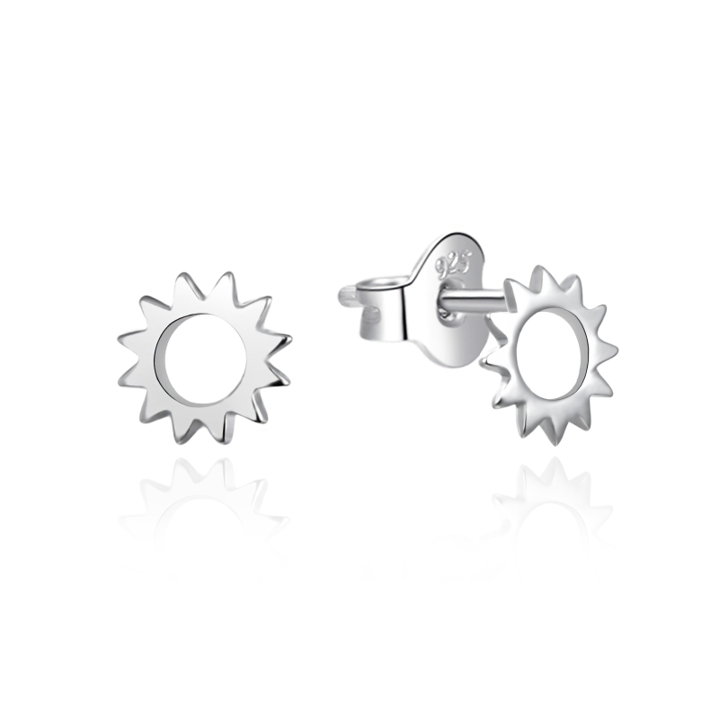Jemné stříbrné náušnice Sluníčko AGT-E186P Agato Jemné stříbrné náušnice Sluníčko AGT-E186P Agato