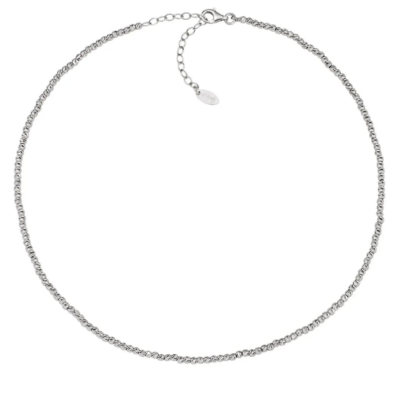 Stříbrný korálkový náhrdelník pro ženy Essential CLDI25B Amen Stříbrný korálkový náhrdelník pro ženy Essential CLDI25B Amen