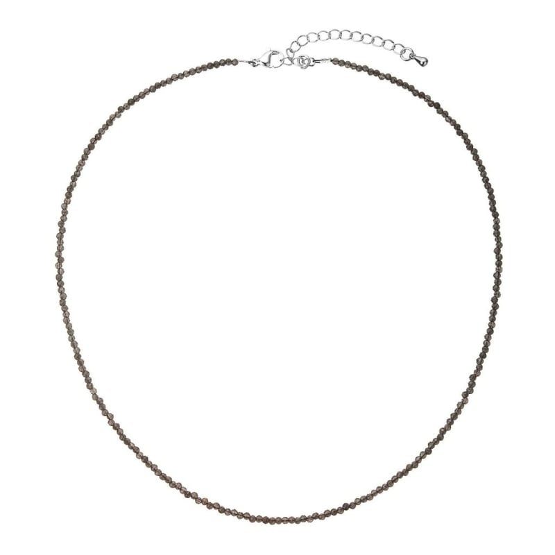 Korálkový náhrdelník s šedým spinelem 42012.3 Grey spinel Evolution Group