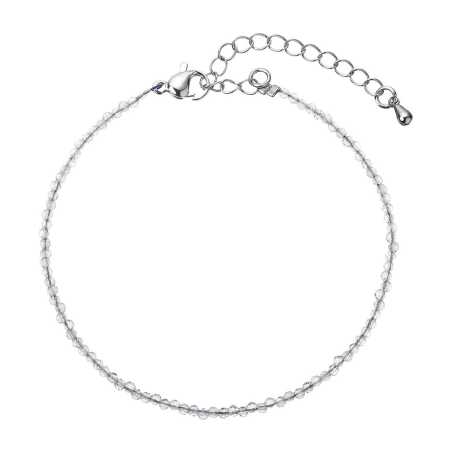 Korálkový náramek z křemene 43055.3 Grey quartz Evolution Group