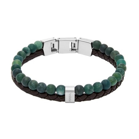 Moderní dvojitý náramek pro muže JF04854040 Fossil