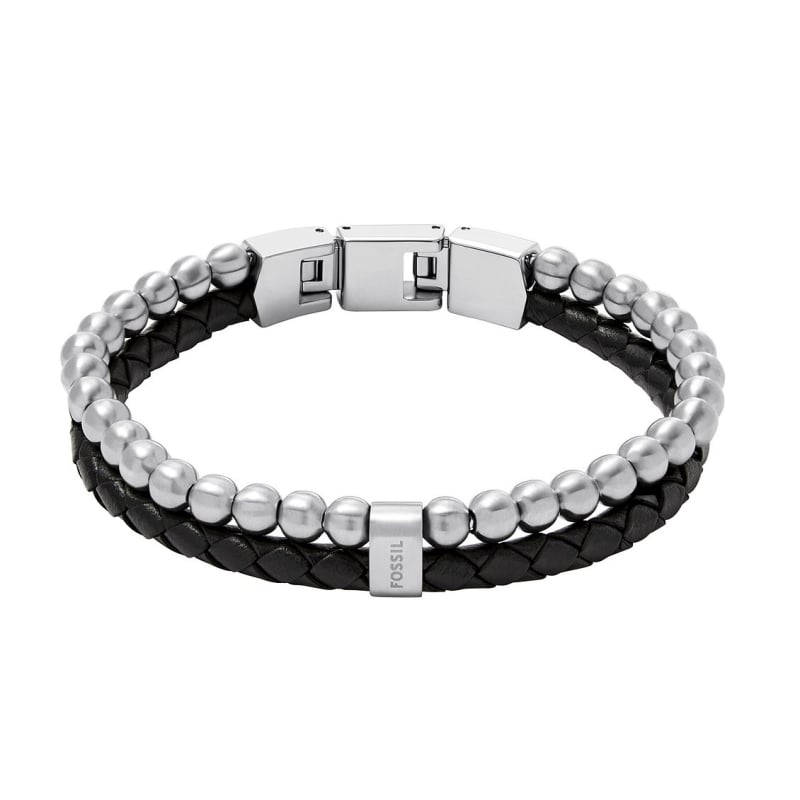 Stylový dvojitý náramek pro muže JF04855040 Fossil Stylový dvojitý náramek pro muže JF04855040 Fossil