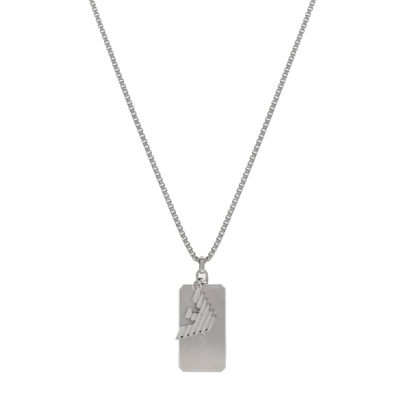 Pánský náhrdelník z oceli Eagle Logo EGS3167040 Emporio Armani Pánský náhrdelník z oceli Eagle Logo EGS3167040 Emporio Armani