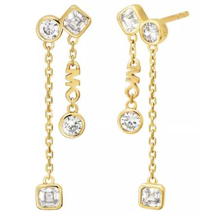 Luxusní pozlacené náušnice se zirkony Premium MKC1773710 Michael Kors