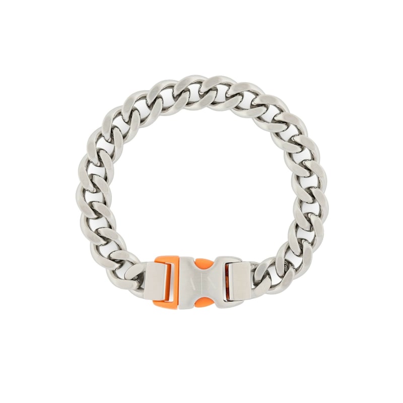 Moderní pánský ocelový náramek AXG0153040 Armani Exchange