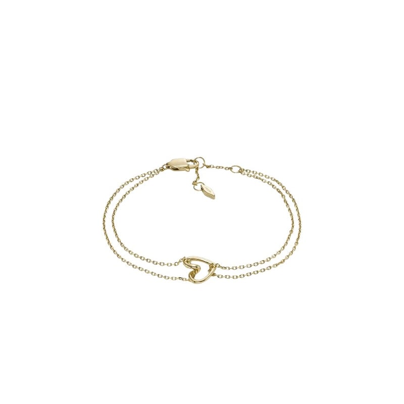 Elegantní pozlacený náramek Srdce Sawyer JOF00929710 Fossil Elegantní pozlacený náramek Srdce Sawyer JOF00929710 Fossil