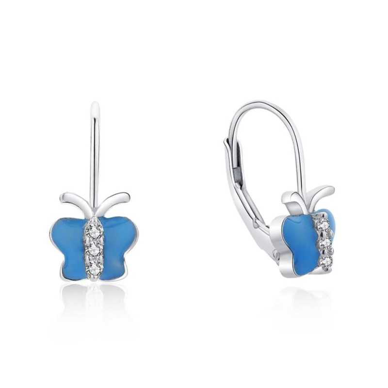 Půvabné stříbrné náušnice Motýlci E0003656 Moiss Půvabné stříbrné náušnice Motýlci E0003656 Moiss