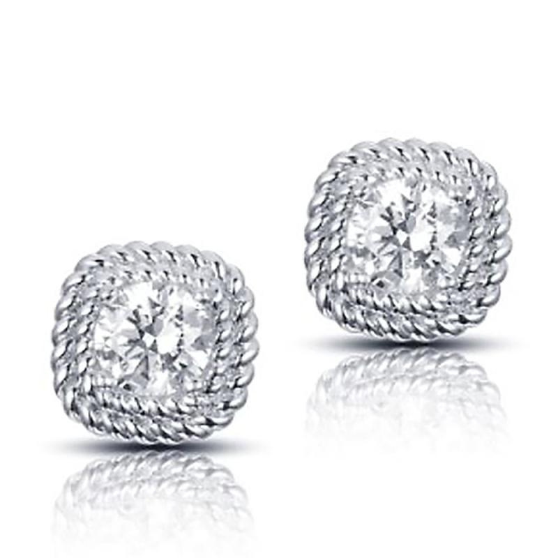 Blyštivé stříbrné náušnice se zirkony E0003231 Moiss Blyštivé stříbrné náušnice se zirkony E0003231 Moiss