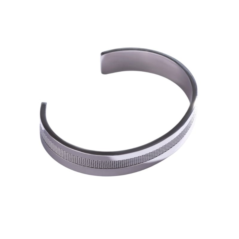 Pánský otevřený náramek z oceli MCGB5003S Marc Malone