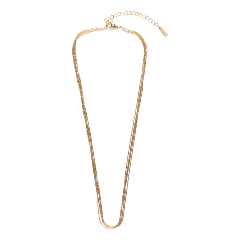 Elegantní pozlacený náhrdelník pro ženy Paislee EWN24002G Emily Westwood