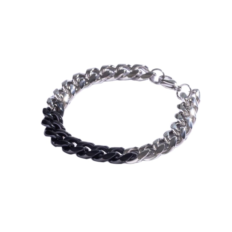 Výrazný pánský náramek z oceli Pancer MCGB5043SB Marc Malone Výrazný pánský náramek z oceli Pancer MCGB5043SB Marc Malone