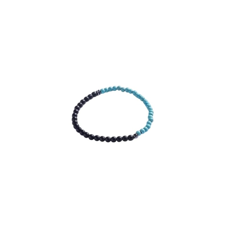 Pánský korálkový náramek s tyrkysem MCGB5108 Marc Malone Pánský korálkový náramek s tyrkysem MCGB5108 Marc Malone