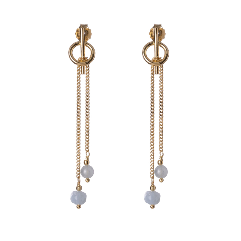 Pozlacené visací náušnice s morganitem AL3123.01.073 Alisia Pozlacené visací náušnice s morganitem AL3123.01.073 Alisia